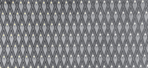 Gray Diamond Woven Fabric