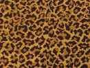 Leopard chenille fabric