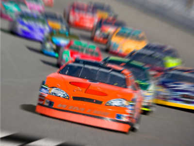 NASCAR stock cars racing